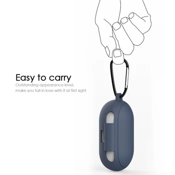 Bløde Beskyttende Silikone Cover Til Samsung Galaxy Knopper Plus Tilfælde Af Trådløs Bluetooth-Hovedtelefon Taske Opladning Dække Box Tilbehør