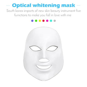 Deciniee 7 Farver LED Facial Mask ansigtsmaske Maskine Foton Terapi Lys Hud Foryngelse Facial PDT hudpleje, Skønhed Maske 76856