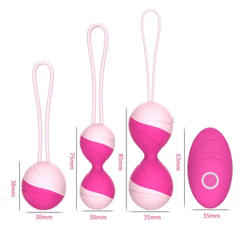 Kegel Bolden Vibrator Vibrerende Æg Sexlegetøj Til Kvinde Fjernbetjening Vaginal Stramme Træne Ben Wa Geisha Muskel Skrumpe Sex Legetøj