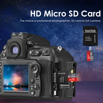 Sandisk flash-hukommelseskort 32 gb micro sd-kort Klasse A1 10 16gb 98mb/s TF tarjeta micro sd 128gb 64gb microsd cartao de memoria