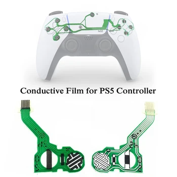 Ledende Film Reparere en Del Tilbehør Til PS5 Controller, Gamepad L / R Analoge Pinde Ledende Film for DualSense Controller