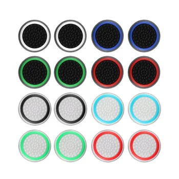 2021 Thumb Stick Greb Caps For Playstation 4 Ps4 Pro Slanke Silikone Analog Thumbstick Greb Cover Til Xbox, PS3, PS4, Tilbehør