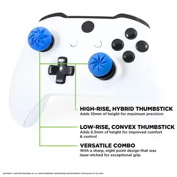 Joysticket Thumbstick Dække For en Xbox Controller FPS Tommelfinger Greb Stick Extender Hætter Til Xbox-Udgaven X Tilbehør