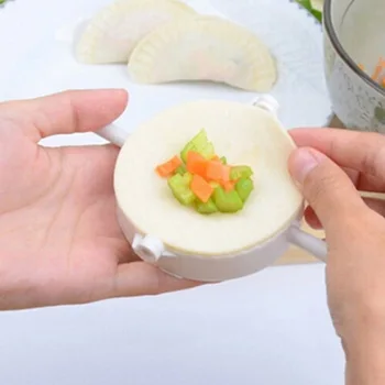 2021 Nye DIY Dumplings Kaffefaciliteter Af Hvede Halm Jiaozi Pierogi Skimmel Bolle Skimmel Klip Bage Forme Wienerbrød Køkken Tilbehør
