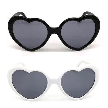 2 Farve Hjertet Effekt Diffraktion Briller Fersken Hjertet Specielle Effekter Briller F3MF