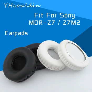 YHcouldin Ørepuder For Sony Z7 Z7M2 MDR-Z7 MDR-Z7M2 Hovedtelefon Accessaries Udskiftning Læder