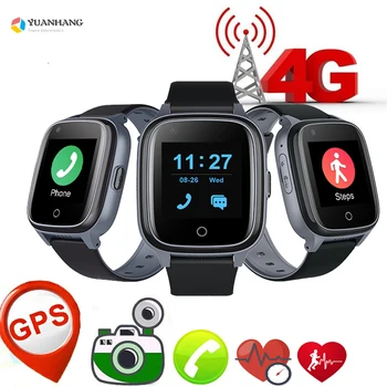 Smart 4G Ældre Gamle Mænd Ser puls, Blodtryk GPS WIFI Position Styr Overvåge SOS Stemme Video-Opkald Kamera Smartwatch