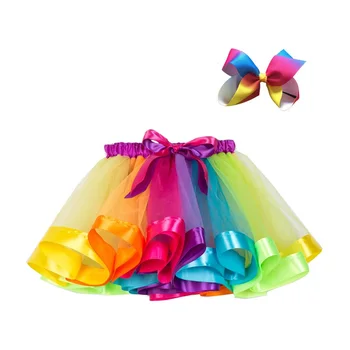 2021 Nye Rainbow Unicorn Nederdel Sommeren tutu Nederdel Piger Tøj Kids Baby-Ballet, Børn, Tøj Piger Fødselsdag Dans Nederdel