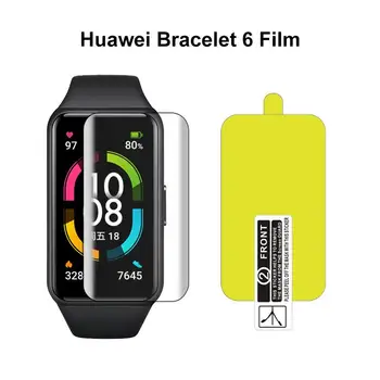 Bløde Hydrogel-Skærm Beskyttere Til Huawei Honor Band 6 Beskyttende Film Smart Ur Armbånd Smart Band Tilbehør