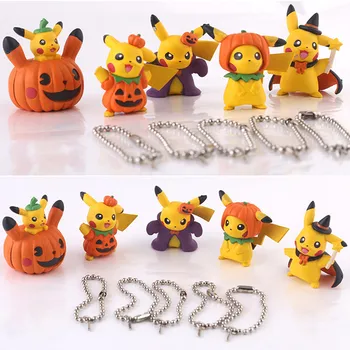 Spot Tegnefilm Garage Kit Pocket Monsters 5 Halloween Læder Pikachu Elf Vedhæng til Søde piger 8301