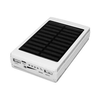 Bærbare 5x18650 Powerbank Pover Power Bank 18650 Solar Power Bank Tilfælde DIY Kasse Dual USB-Kit Telefon Oplader Lommelygte 852