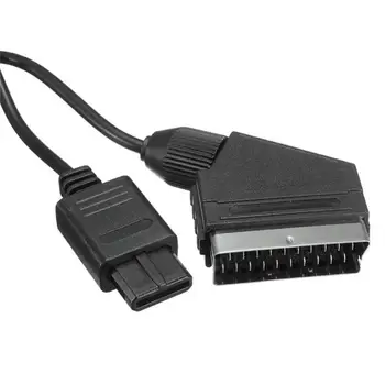 2021 RGB-Video AV Kabel Ledning Føre Gaming 1,8 m til Nintendo N64 NGC SNES PAL Super 86686