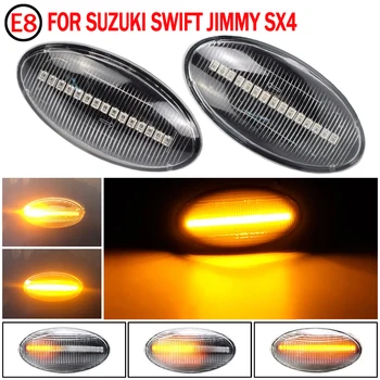 2stk Dynamisk LED sidemarkeringslygter blinklys Blinklys Lys For Suzuki APV Arena Alto Grand Vitara Ignis Jimny Vtarai Splash, Swift