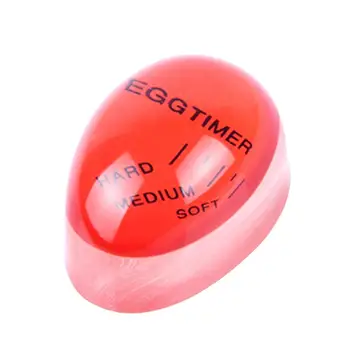 Æg Formet Kogt Æg Timer Farve Opladning Heat Sensor Køkken Gadget