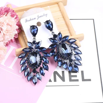 VEYO Crystal Dingle Earings Elegante Royal Retro Fashion Smykker til Kvinder Classic Pendientes Ny 878