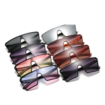 Oversize Solbriller Pladsen Kvinder Sol Briller Kvindelige Eyewear Briller Plastik Ramme, Klar Linse UV400 Skygge Mode Kørsel Nye