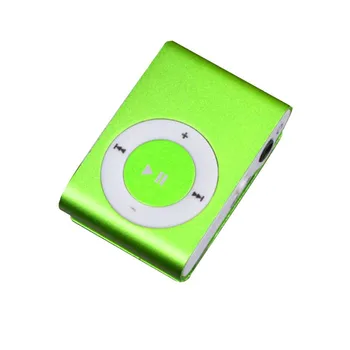 MP3-Afspiller, Mini-USB-Klip-Musik Media Player Support 1-8GB Understøtter SD-TF Bærbare Simpel MP3-Afspillere Mode O21
