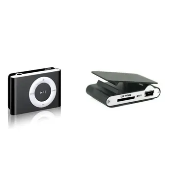 MP3-Afspiller, Mini-USB-Klip-Musik Media Player Support 1-8GB Understøtter SD-TF Bærbare Simpel MP3-Afspillere Mode O21