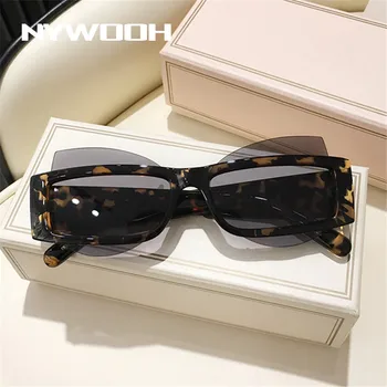 NYWOOH Mode-Cat Eye Solbriller Kvinder Luksus Brand Designer Uregelmæssige Sol Briller Unikke Party Briller UV400 Beskyttelsesbriller