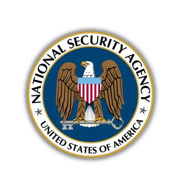 National Security Agency Usa Flag Bil Mærkat Biler, Motorcykler Udvendigt Tilbehør PVC Decals til Toyota Honda Lada 93203