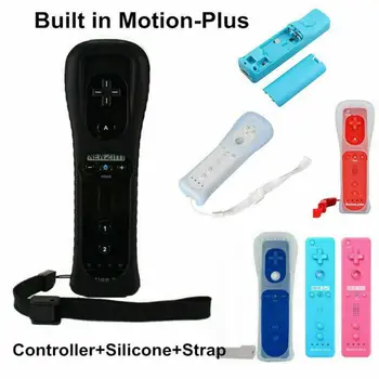 Indbygget Motion Plus Trådløse Fjernbetjening, Gamepad Controller Til Nintend Wii Nunchuck Til Nintend Wii Remote Controle Joysticket Joypad 93509