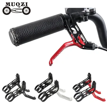 MUQZI Cykel bremsegrebet Ultra Light 22,2 mm CNC Aluminium, V-Bremse Skive Bremser, Håndtag MTB Folde Små-Hjulet Cykel Dele 9416