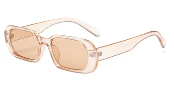 Helt Små Solbriller Kvinder Mode Ovale solbriller Mænd Vintage Grøn Rød Briller Damer Rejser Stil UV400 Beskyttelsesbriller