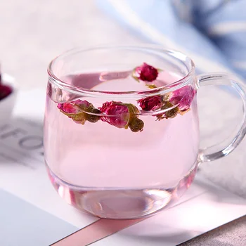 Rose te tørret blomst med at suge vand, tørret rose naturlige stort fladskærms skyggen steg urte-te te canning