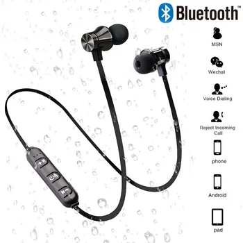 Magnetisk Trådløse bluetooth Hovedtelefoner XT11 musik headset Telefon Neckband sport Earbuds Hovedtelefon med Mikrofon Til iPhone Samsung Xiaomi 95816