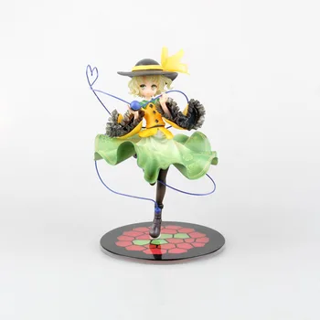 20cm Anime Figur TouHou Project Lukkede Øjne Elsker PVC-Action Figur Dukke Colletible Model Børns Legetøj Figur 9755