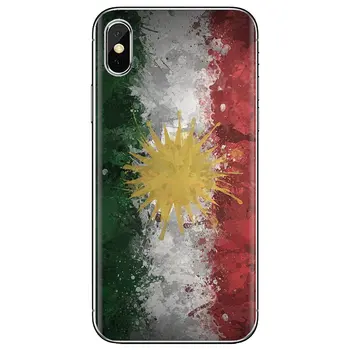Blød Taske Tilfælde Kurder den Kurdiske del af kurdistan, flag, Banner For iPhone, iPod Touch 11 12 Pro 4 4S 5 5S SE 5C 6 6S 7 8 X XR XS Plus Max 2020 9762