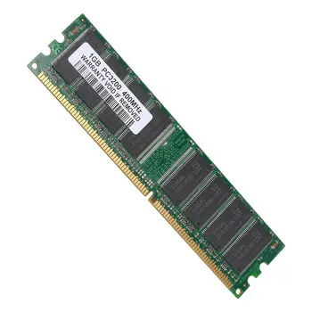 4GB Kit (4x 1GB) DDR1-400MHz PC Desktop Hukommelse PC1-3200 184pin Ikke-ECC DIMM-Ram,grøn 9811