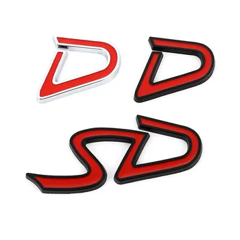 3D Metal Bil Mærkat SD-U-Logo-Badge Emblem Decal Dekoration til BMW MINI Cooper R55 R56 R60 R61 Clubman F55 F56 F60 Landsmand 9824