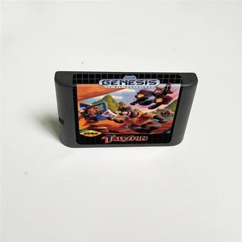 TaleSpin Fortælling Spin - USA Dække Med en Retail Box 16 Bit MD Game Card til Sega Megadrive Genesis spillekonsol