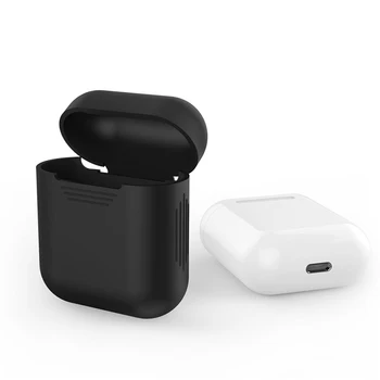 1pc Multi-farve Skin Case Til Apple Airpods Protector Dække Max Stødsikkert Silikone Opbevaring Øretelefon Cases Til Iphone Airpods 9881