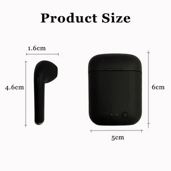 Mini-2 TWS Trådløse Bluetooth-Hovedtelefoner 5.0 Hovedtelefoner, Sport Earbuds Headset Med Mic Opladning Box Til iPhones PK i9s i7s 98956