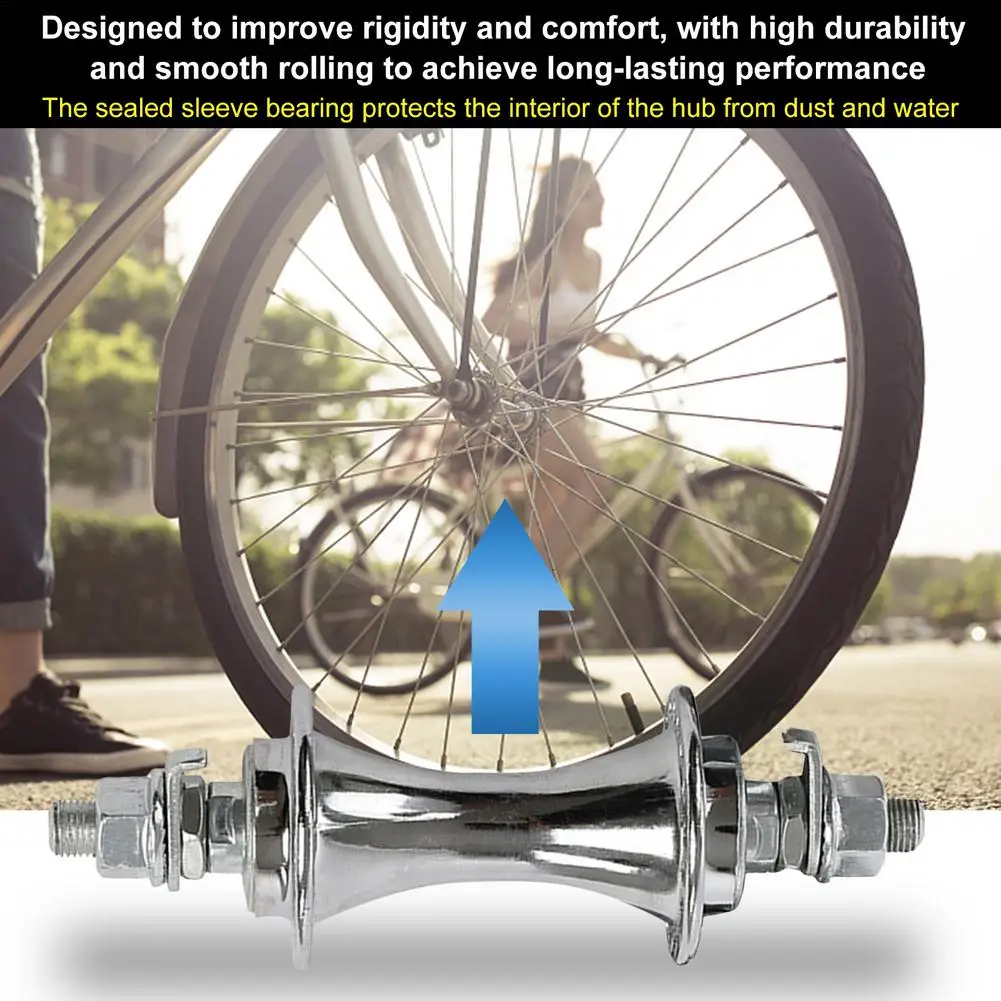 Cykelhjul hub aksel universal 36 huller foran bageste cykel mountainbike hub skivebremse cykel reparation værktøj tilbehør / Dele Til Cykler - www.2convert.dk